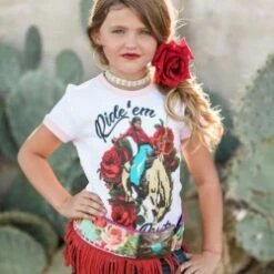 Ride 'em Rosita Western Tee