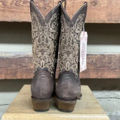 Corral Floral Brown Boots T0132 -Texasgoldminors Outlet Store 28987681 5DDA 416A 821F D6FC27EC5BD0