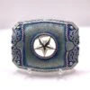 Blue Lone Star Buckle