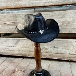 Kids Western Hat All American Girl Black 2717Bl