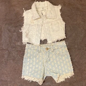 Light Denim Distressed Jeans 2 Light Denim Distressed Jeans - Image 2