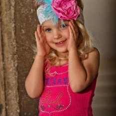 Texas Girl Hot Pink Tank Top