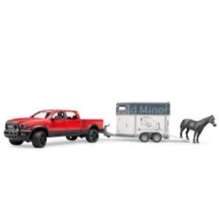 Bruder Ram 2500 Truck And Horse Trailer