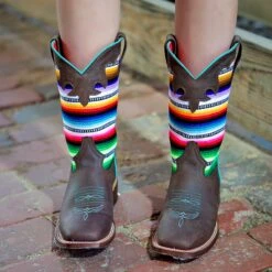 Macie Bean, Super Serape Boots MK9078