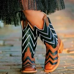 Kids Cowboy Boots- Anderson Bean Crazy Horse Honey K7058