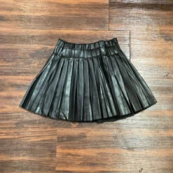 Black Pleated Skirt