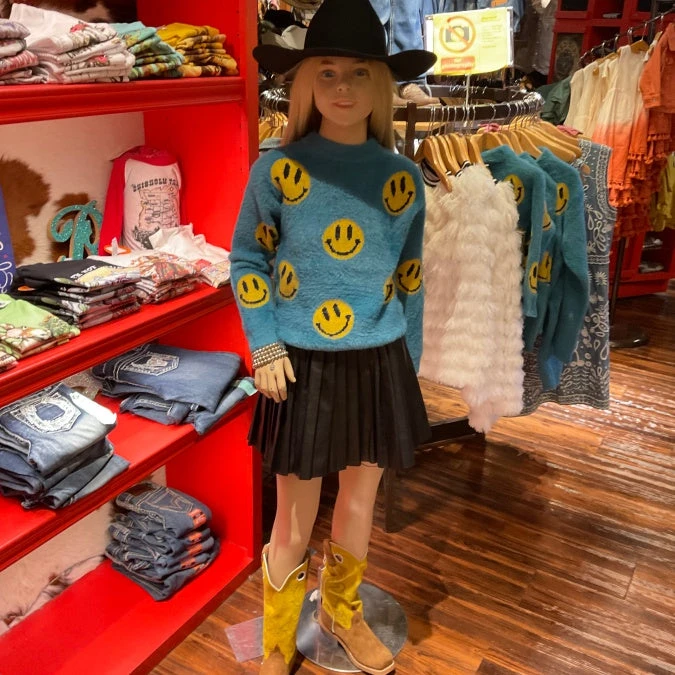 Smiley Face Sweater 2 Smiley Face Sweater - Image 2