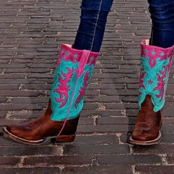 Macie Bean Boot Starlet Pink-Turq MK9096