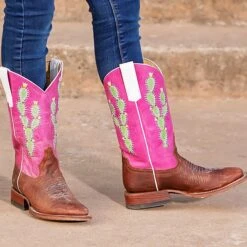 Macie Bean Pink Cactus Tall Boot MK9132