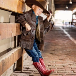 Jacket Brown Buckskin -Texasgoldminors Outlet Store c 19103july31 1