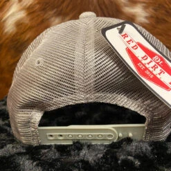 Alamo Buffalo Grey Red Dirt Hat Co. Kids Western Cap -Texasgoldminors Outlet Store grey3