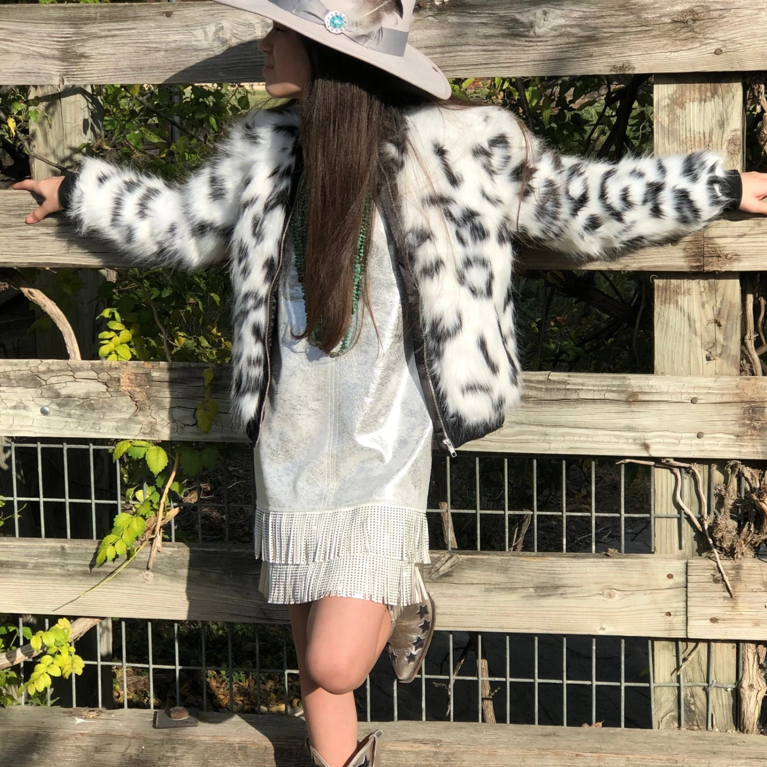 MIA Snow Leopard Fur Jacket 1 MIA Snow Leopard Fur Jacket