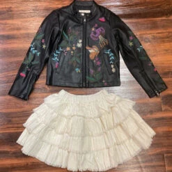 Faux Leather Motto Jacket -Texasgoldminors Outlet Store jws