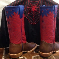 Kids Cowboy Boots - Olathe Red Spider Square Toe OK42 -Texasgoldminors Outlet Store kids cowboy boots olathe red spider square toe ok42 0f7ec411 4539 439a b492 9435d87af59b