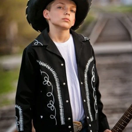 Rockmount Kids Vintage Black Jacket 5 Rockmount Kids Vintage Black Jacket - Image 5