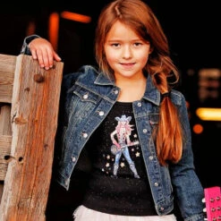 Guitar Gal Black Tee -Texasgoldminors Outlet Store kids western tees guitar gal black tee ee73aede 2169 49fc 8ca4 4c1777d277c3