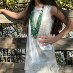 Necklace Turq Bead 6 Strand