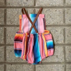 Texasgoldminors Outlet Store -Texasgoldminors Outlet Store pink serape romper