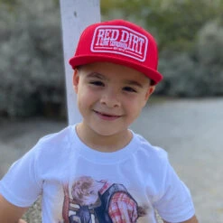 Red Patch Red Dirt Hat Co. Youth Snapback Cap